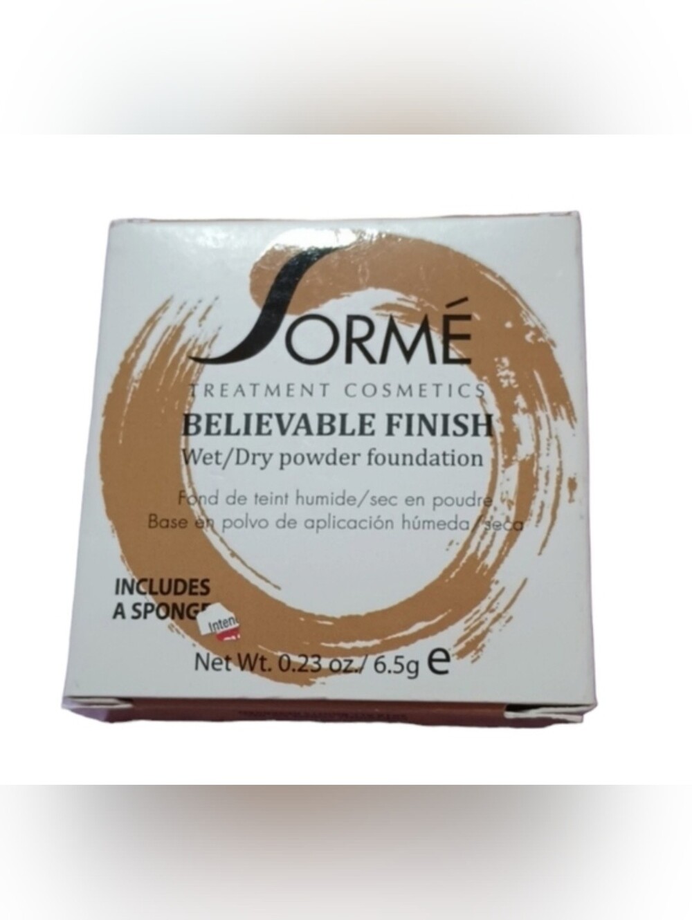 2 x Sorme Believable Finish Wet Dry Powder Foundation, 404 Blush Beige